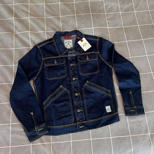 Iron and Resin Denim Riding Jacket